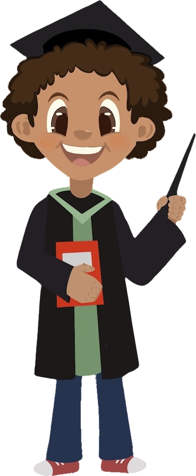 Avatar da Rey da Matemática a explicar os resultados do projeto