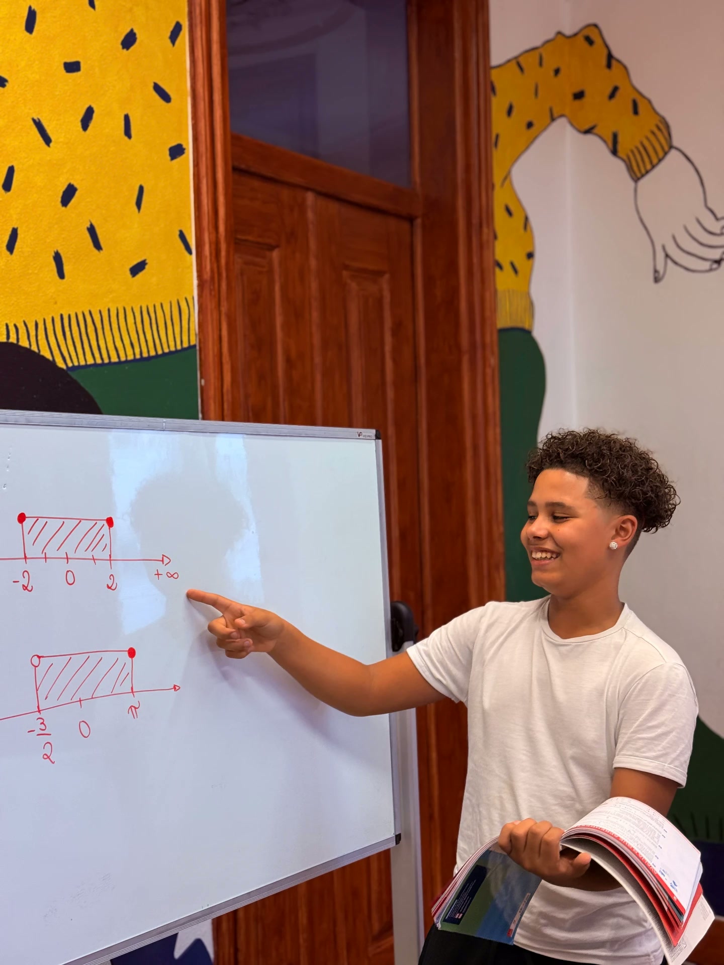 Sessão de apoio presencial do Rey da Matemática